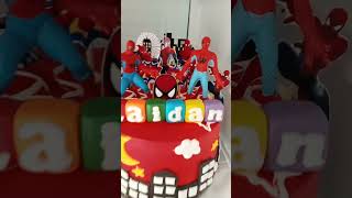 tema mixue,Spiderman, butterfly, astronot kueulangtahun cake cakedecorating simplecake