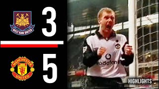 West Ham United v Manchester United | On This Day | HIGHLIGHTS | 2001/02