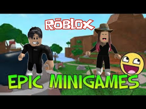 Mini Game Oynadık!! - Kardeşim ile Roblox Epic Minigames (TÜRKÇE)