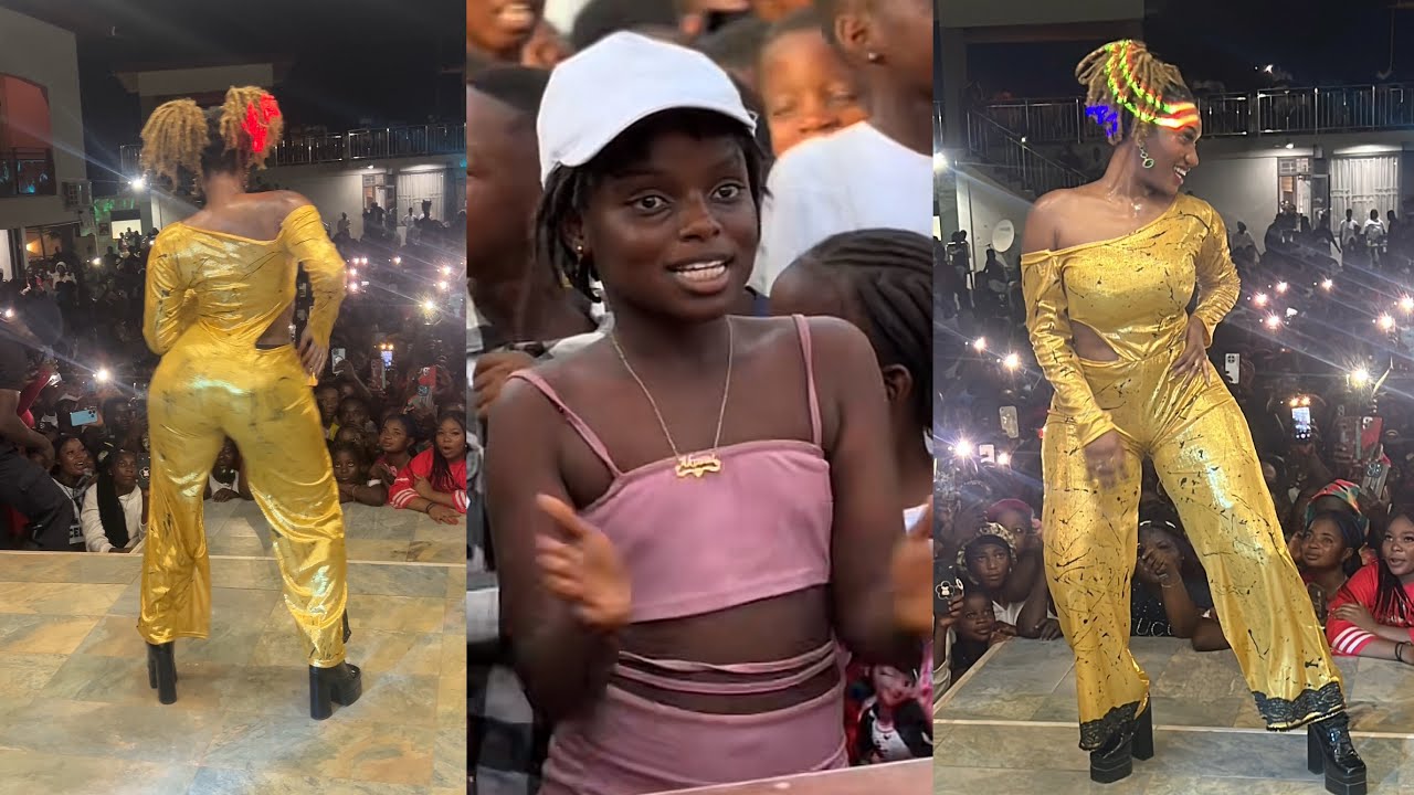 Wendy Shay Twerk!ng performance with Tracy Shay - YouTube