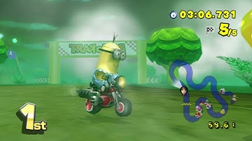 Mario Kart Wii (Fusion) Custom Tracks - Mirror (1 Player) #128 with Minion