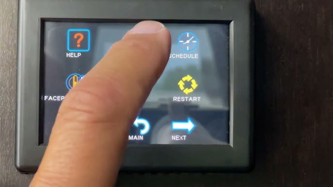 The EasyTouch RV Touchscreen Thermostat Control By Micro-Air, LLC