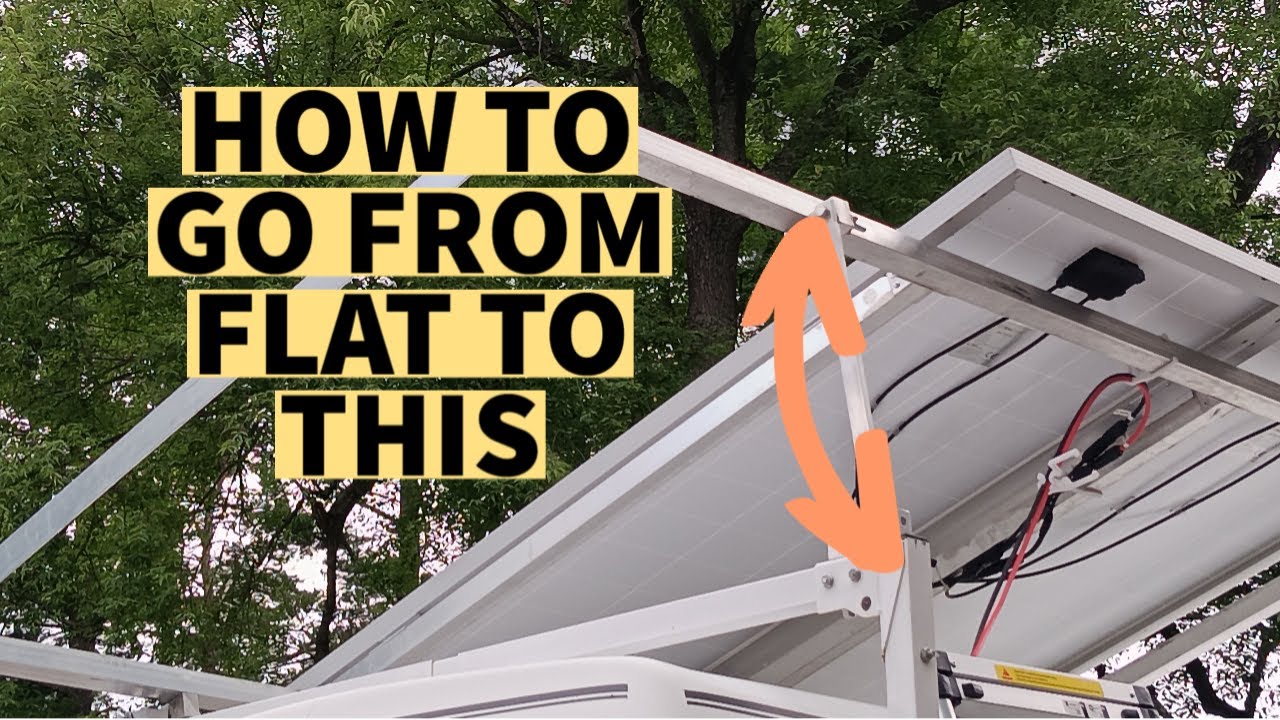 Adjustable Solar Roof Rack: Effortless Setup for Your Adventurous Power ...