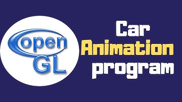 OpenGL tutorial: Computer Graphics Project: Car animation(ኢትዮጵያ)