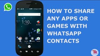 How to Share Apps Or Games To WhatsApp Contact And Group screenshot 5