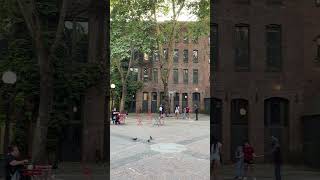 Occidental Square Basketball Courts | Seattle, Washington USA