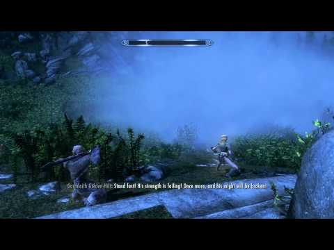 Skyrim - Defeating