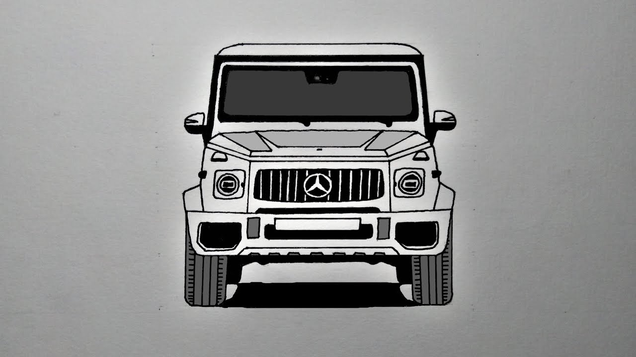 How To Draw A Mercedes Benz G Wagon