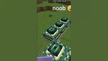 noob vs pro end portal build 😂#shortfeed #mimecraft