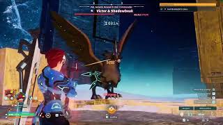 Victor and Shadowbeak with Mechanical Bow