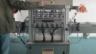 Automatic 6 Head Jar Foil Sealing Machine High Speed