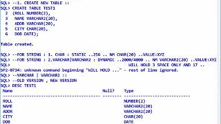 Famous ORACLE TUTORIALS 4  INSERT, UPDATE, DELETE, CREATE, ALTER, DROP, TRUNCATE, COMMI Wealth