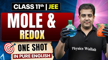 MOLE & REDOX Class 11 | Complete JEE Chemistry One Shot in Pure English