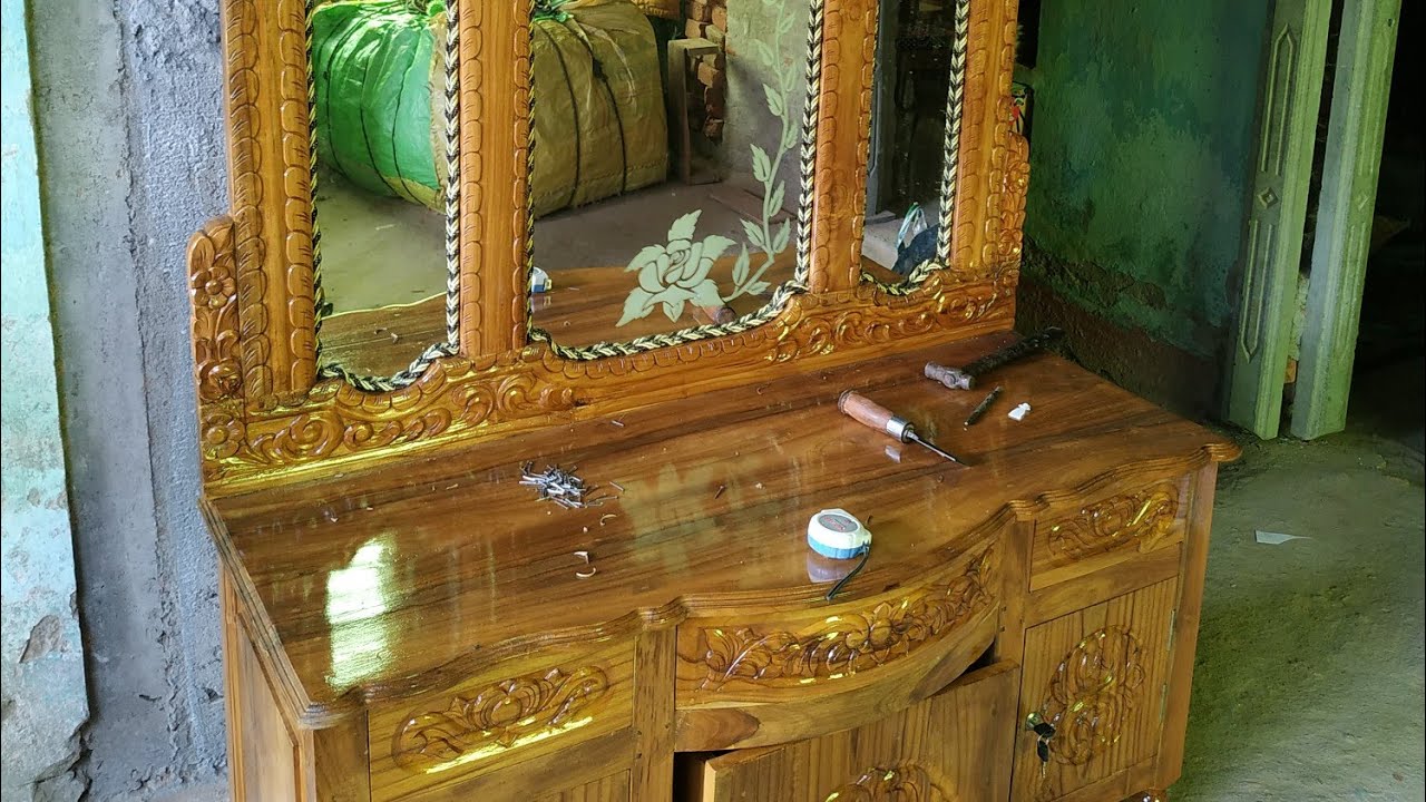 Bedroom Wooden Dressing Table at Rs 7000 | Wood Dressing Table in Lucknow |  ID: 2849456990273