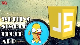 Learn JAVASCRIPT: Simple Clock script