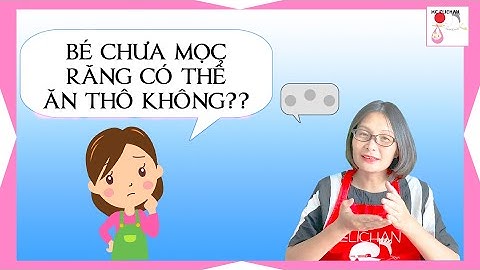 Bé 5 tháng mọc răng có nên cho ăn dặm