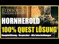 Elden Ring DLC Hornherold Quest Deutsch 100 Lösung Hornhold Greisin Shadow Of The Erdtree Guide