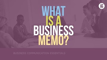 What is a Business Memo?