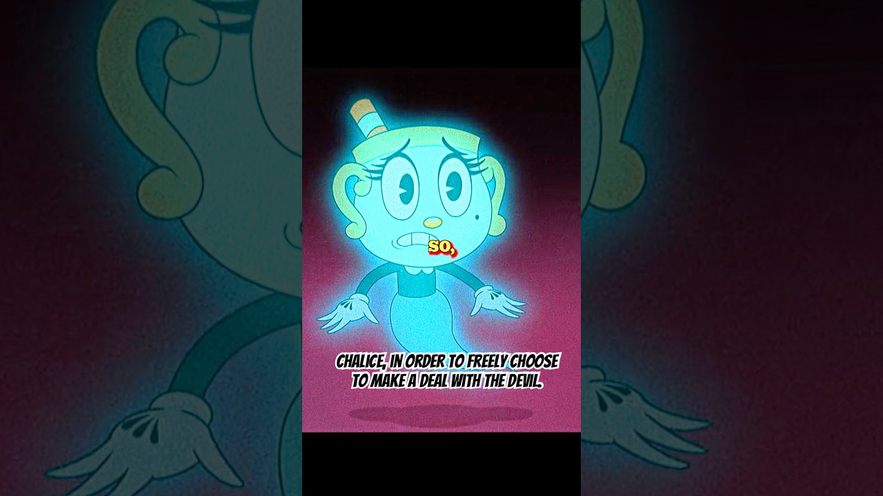 Chalice, in order to freely choose to make a deal with the devil.#shortvideo #shorts #cuphead