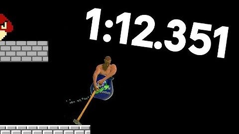Getting Over It - Mario Map in 1:12.351