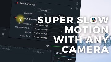 TUTORIAL TUESDAY - SUPER SLOW MOTION with ANY Camera - Davinci Resolve 17