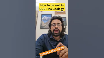 A brief idea on how to do well in CUET PG Geology explained in English #exam #preparation #Geology