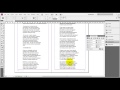 Верстка книги в Adobe Indesign