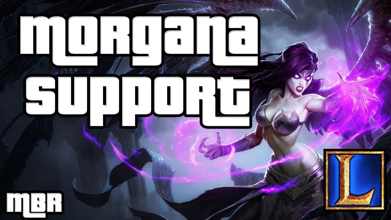 Morgana Support - Season 4 League of Legends Gameplay - HD