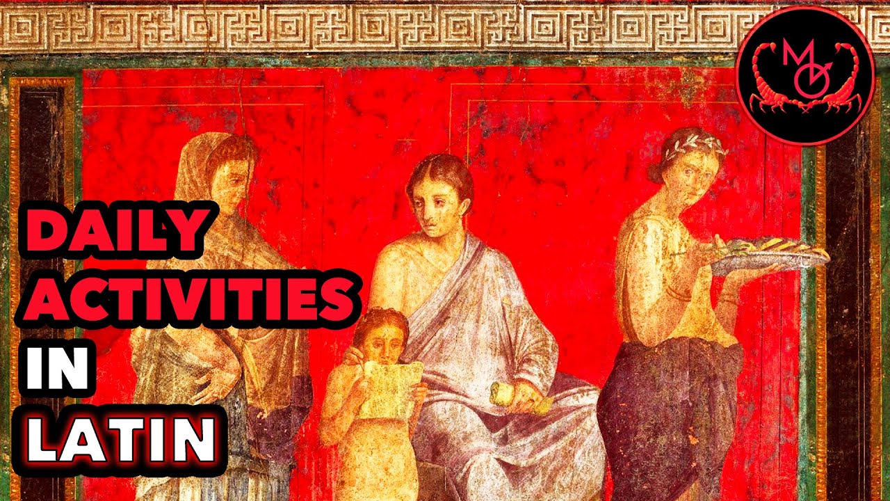 Traupman Cap.4 Daily Activities | Conversational Latin for Oral Proficiency • Agenda Cotīdiāna