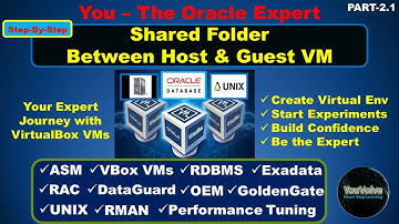 VirtualBox VMs - How to Create a Shared Folder Between the Host and the Guest