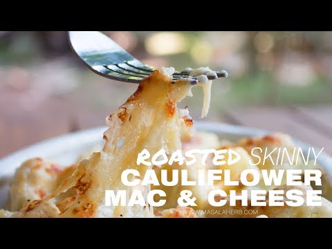 Roasted Cauliflower Mac and Cheese Casserole