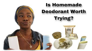 Homemade Deodorant With Sage and Other Herbs