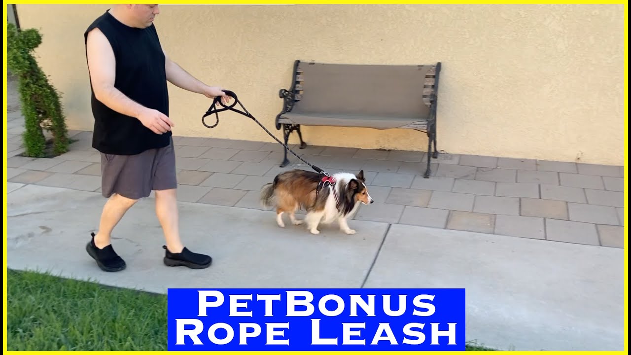 Petbounus Rope Leash || MumblesVideos Product Review