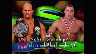 Story of Stone Cold vs. Kurt Angle | SummerSlam 2001