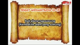 SERAT WEDHATAMA 12-13