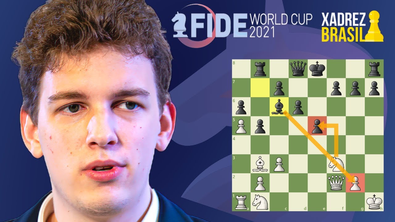 Como está CARUANA na COPA DO MUNDO de Xadrez 2021? #fideworldcup 