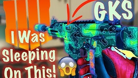 The Best GKS Class Setup (I was sleeping on this) | Black Ops 4