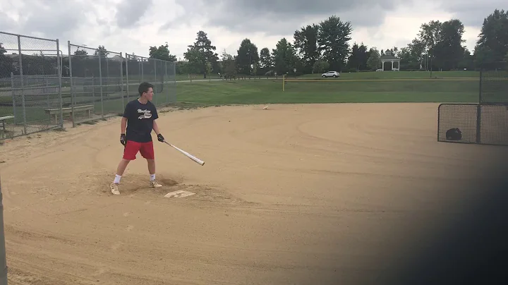 Mitchel Szymczak hitting