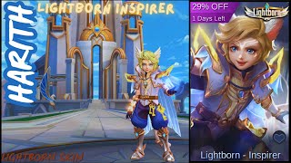 Harith Lightborn - Inspirer (Lightborn Skin) [MLBB Skin Effects 4K UHD] | Slow Motion Showcase