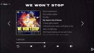 PUBG Mobile 2.2 Theme Song - We Won’t Stop (My Heart’s Full Of Flames) with official lyrics