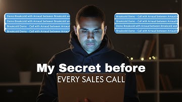 My Secret AI Workflow Before Sales Calls