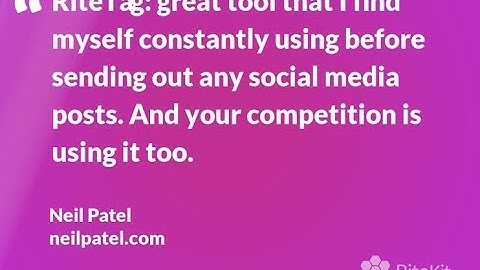 Overview of all four RiteKit Products