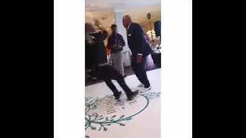 Sir Shina Peters Fell While Having Some Dancing at His Daughter's Wedding.