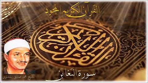 سورة التغابن - الشيخ محمد صديق المنشاوي 064