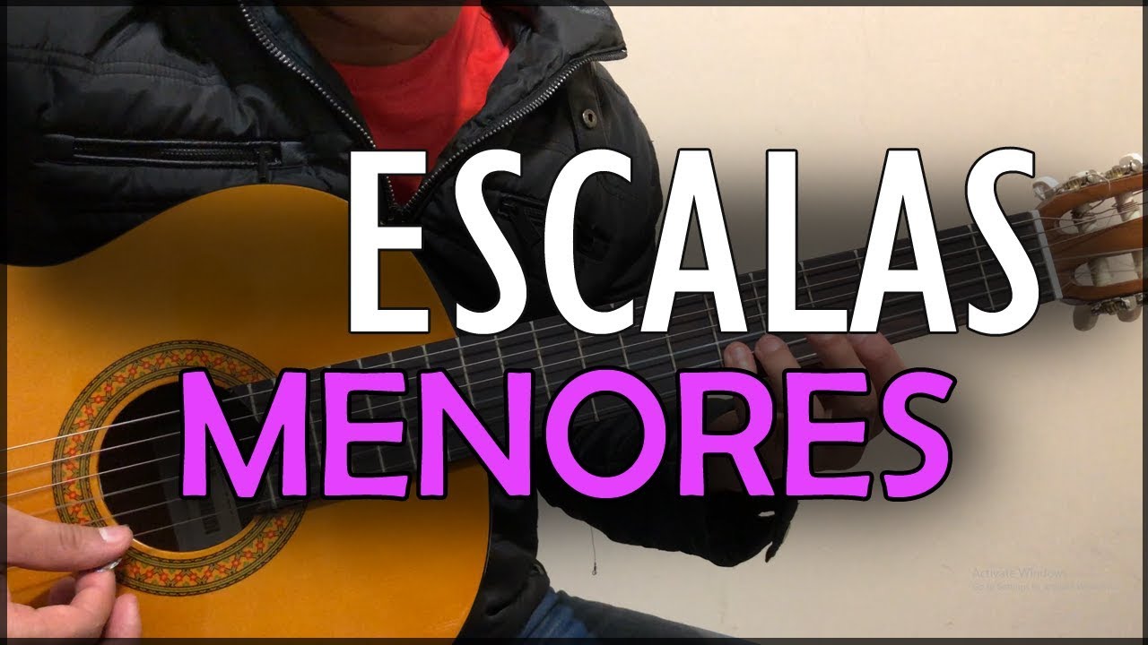 Todas Las Escalas Menores En Guitarra Youtube