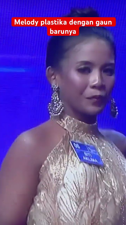 Melody plastika Dengan gaun barunya #dmdpanggungrezeki #mnctv