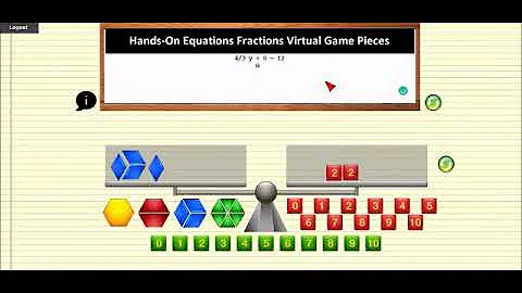 Hands-On Equations FRACTIONS Lesson 2
