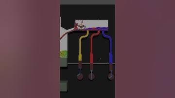 Particle Simulation #2 : Move Like Fluid Simulation Piston Pump