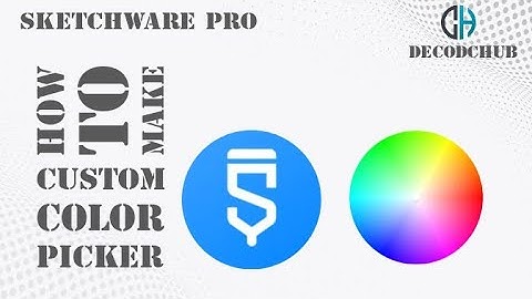 How to make custom Color Picker at android|#sketchware #colorpicker