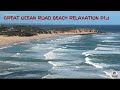 OCEAN RELAXATION AT THE GREAT OCEAN ROAD - BEACHES NEAR MELBOURNE AUSTRALIA